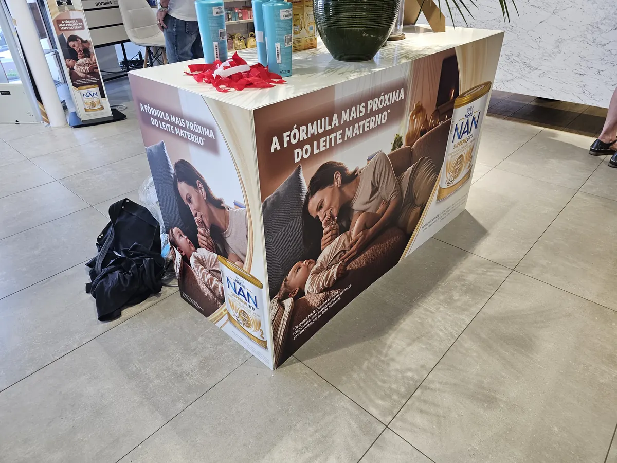 Balcão promocional
