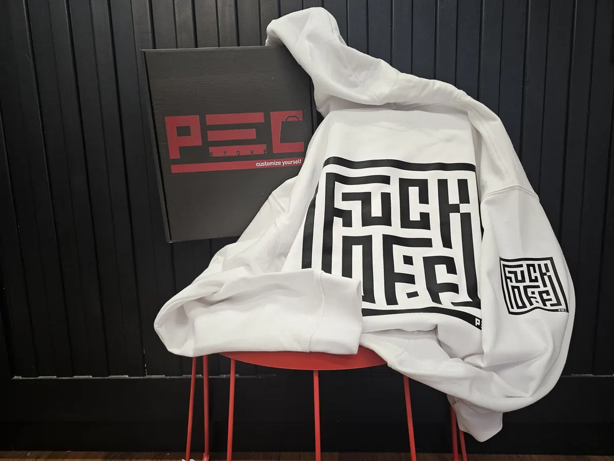 Sweatshirt personalizada com estampagem DTF
